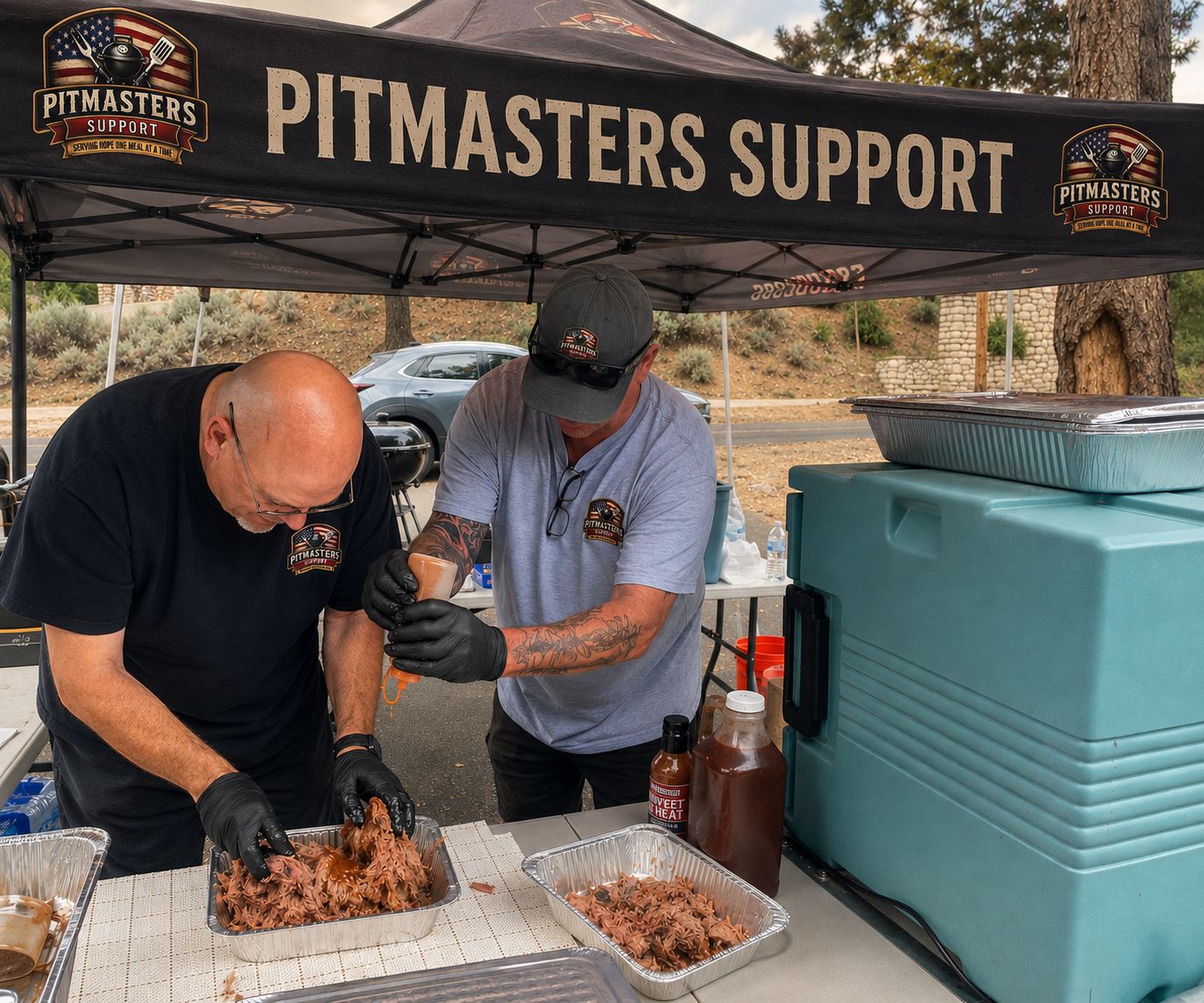 Disaster relief meal service
